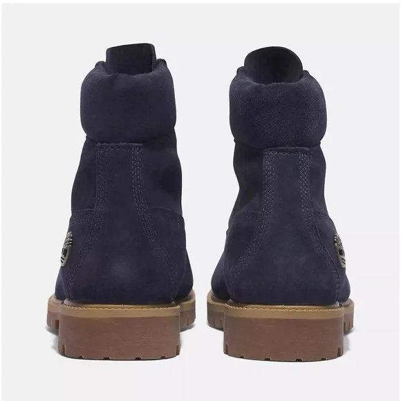 2024 Timberland Heritage Collection Indigo Blue Suede 6” Stead Boots Men’s 10 - Picture 8 of 13